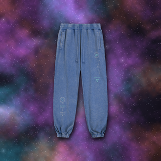 Cancer Zodiac Joggers – Snow Wash Heavyweight Sweatpants