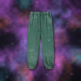 Gemini Zodiac Joggers – Snow Wash Heavyweight Sweatpants