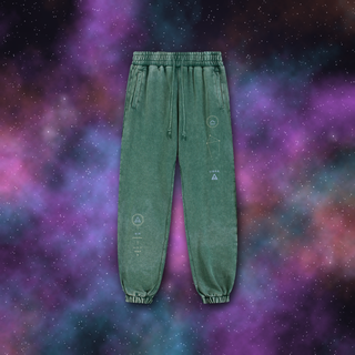 Libra Zodiac Joggers – Snow Wash Heavyweight Sweatpants