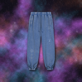 Libra Zodiac Joggers – Snow Wash Heavyweight Sweatpants