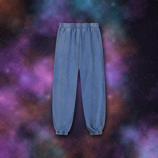 Pisces Zodiac Joggers – Snow Wash Heavyweight Sweatpants
