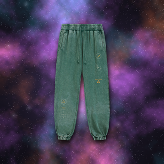 Sagittarius Zodiac Joggers – Snow Wash Heavyweight Sweatpants