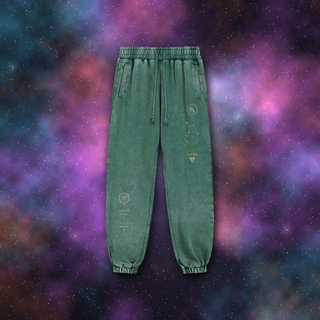 Virgo Zodiac Joggers – Snow Wash Heavyweight Sweatpants