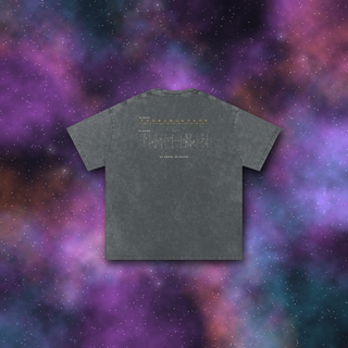 The Zodiac Wheel Oversized T-Shirt – Snow Wash Heavyweight Cotton